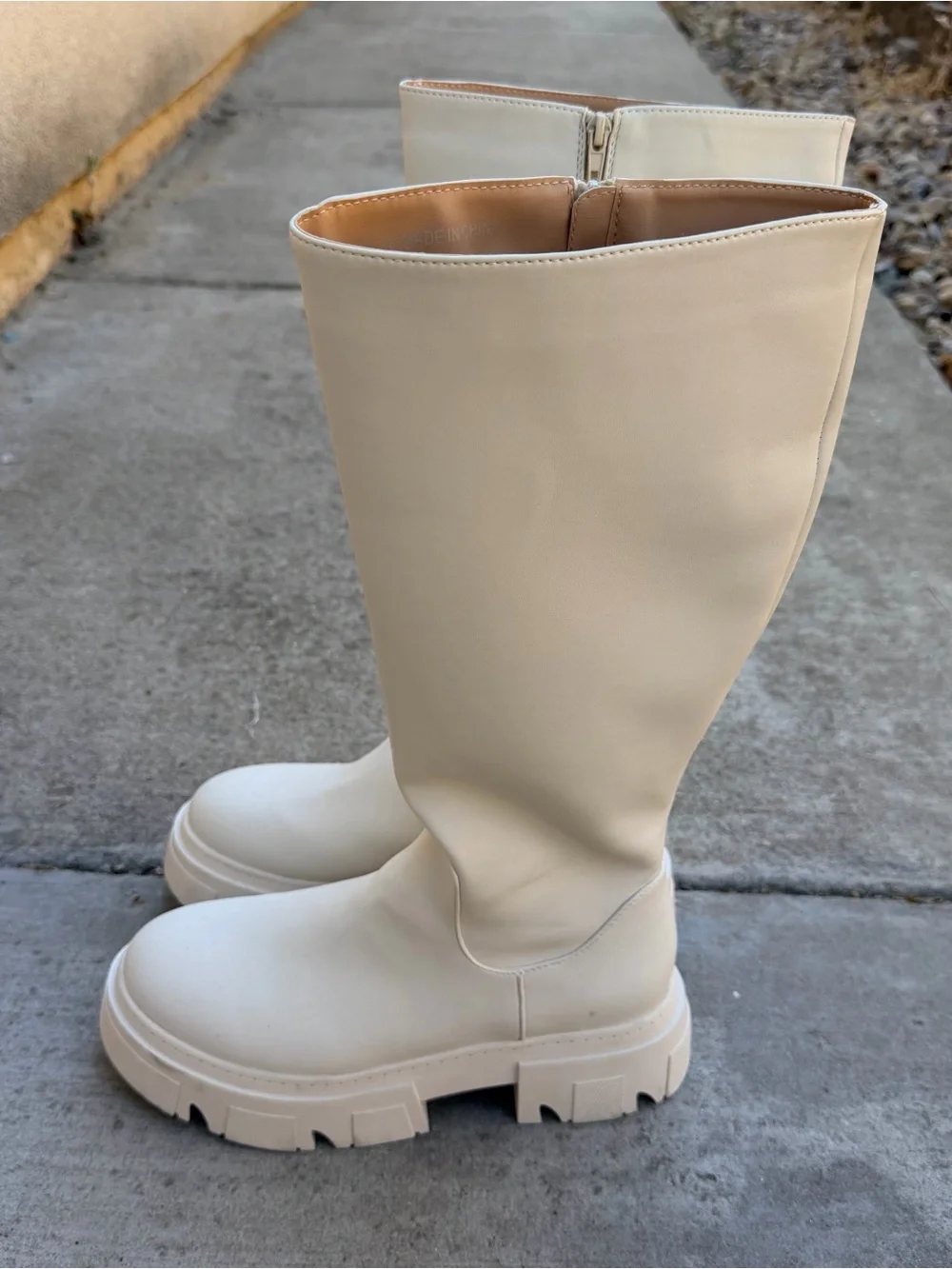 Public Desire knee high boots
